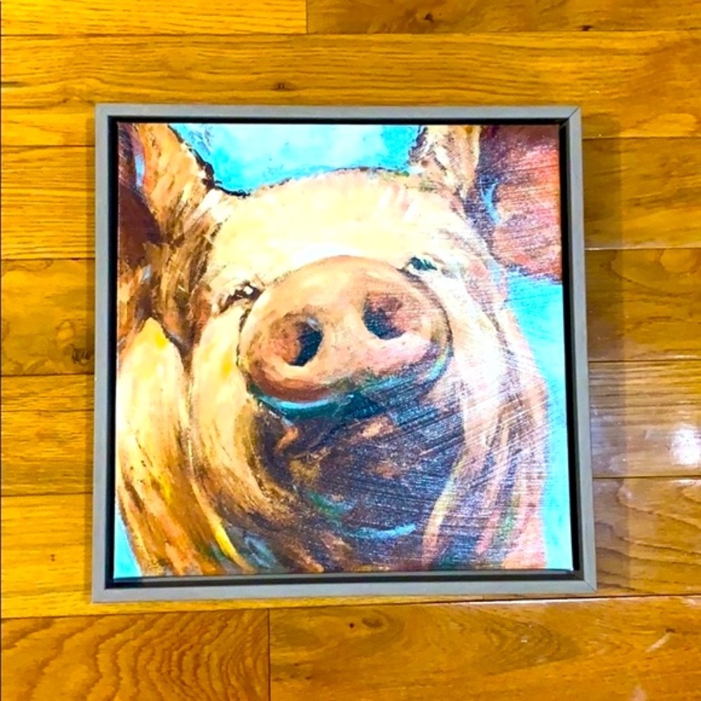 Pig Print Wall Hanging